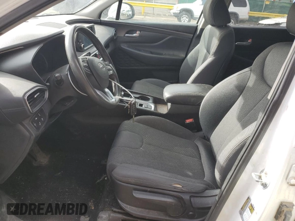 2019 Hyundai Santa Fe SE with VIN 5NMS2CAD5KH098256, listed as a Copart auction lot 47876895 with 130,870 mi miles and Salvage Title. Bid and sale history available at carsss.com. Image 7.