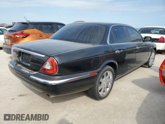 2006 Jaguar XJ with VIN SAJWA71BX6SH01193, listed as a Copart auction lot 76382034 with 0 mi miles and Salvage Title. Bid and sale history available at carsss.com. Image 3.