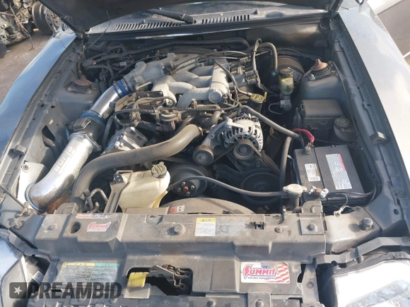 2003 Ford Mustang Standard z VIN 1FAFP40463F341216, wystawiony jako IAAI lot #42601357 z przebiegiem 145 520 mil mil oraz . Historia ofert i sprzedaży dostępna na DreamBid. Obrazek 10.