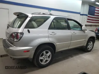 2001 Lexus RX 300 with VIN JTJHF10U310213467, listed as a Copart auction lot 83405024 with 177,059 mi miles and Salvage Title. Bid and sale history available at carsss.com. Image 3.