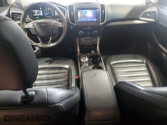 2020 Ford Edge SEL with VIN 2FMPK4J98LBB26604, listed as a Copart auction lot 61166725 with 36,936 mi miles and Salvage title. Bid and sale history available at DreamBid. Image 8.