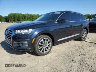 2017 Audi Q7 Premium Plus with VIN WA1LAAF75HD026015, listed as a Copart auction lot 58041095 with 127,076 mi miles and Salvage title. Bid and sale history available at DreamBid. Image 1.