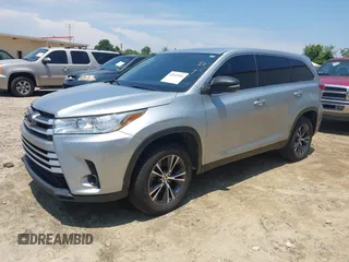 2019 Toyota Highlander LE with VIN 5TDZARFH0KS061239, listed as a IAAI auction lot 42601981 with 216,288 mi miles and . Bid and sale history available at DreamBid. Image 2.