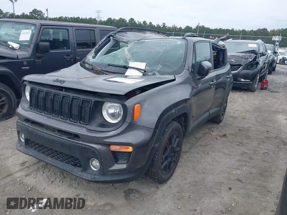 2020 Jeep Renegade Latitude with VIN ZACNJABB8LPL84242, listed as a IAAI auction lot 40763354 with 72,149 mi miles and . Bid and sale history available at DreamBid. Image 17.