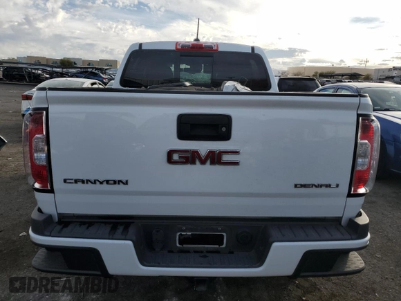 2018 GMC Canyon 4WD Denali with VIN 1GTG6EEN1J1107696, listed as a Copart auction lot 82138944 with 91,136 mi miles and Salvage Title. Bid and sale history available at carsss.com. Image 6.