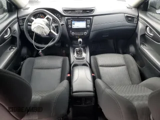 2017 Nissan Rogue SV with VIN KNMAT2MV1HP521146, listed as a Copart auction lot 57666445 with 123,010 mi miles and Salvage title. Bid and sale history available at DreamBid. Image 8.