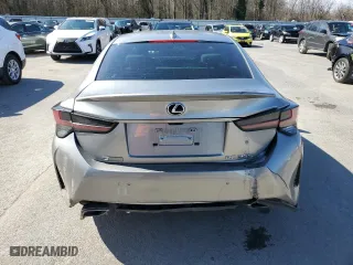 2021 Lexus RC with VIN JTHGA5BC1M5011158, listed as a Copart auction lot 45142884 with 5,877 mi miles. Bid and sale history available at carsss.com. Image 6.