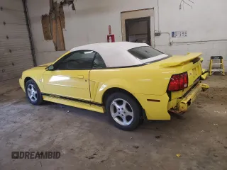 2003 Ford Mustang Deluxe with VIN 1FAFP44473F398549, listed as a Copart auction lot 56190165 with 135,386 mi miles and Salvage title. Bid and sale history available at DreamBid. Image 2.