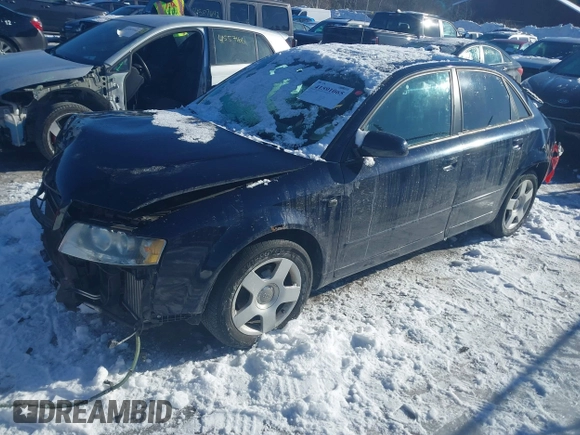 2004 Audi A4 1.8T with VIN WAULC68E14A287000, listed as a IAAI auction lot 41591065 with 240,607 mi miles. Bid and sale history available at carsss.com. Image 2.