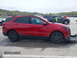 2022 Chevrolet Equinox RS with VIN 3GNAXMEV3NS119602, listed as a IAAI auction lot 41987461 with 104,293 mi miles and . Bid and sale history available at DreamBid. Image 13.