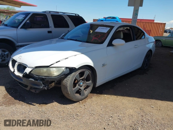 2007 BMW 3 Series 328i with VIN WBAWB33527PV71646, listed as a IAAI auction lot 42406681 with 232,035 mi miles and . Bid and sale history available at DreamBid. Image 2.