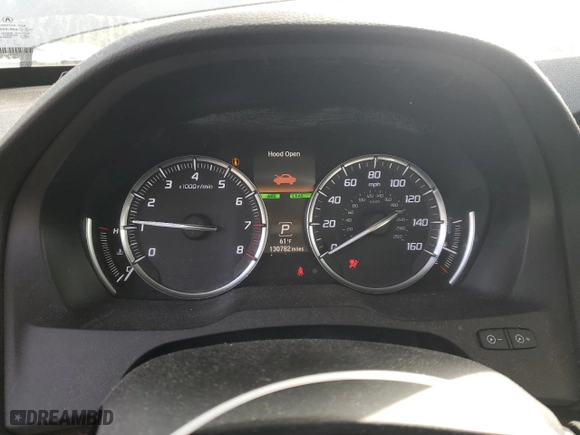 2017 Acura MDX w/Technology Pkg with VIN 5FRYD3H5XHB012595, listed as a Copart auction lot 48132595 with 130,782 mi miles and Salvage Title. Bid and sale history available at carsss.com. Image 9.
