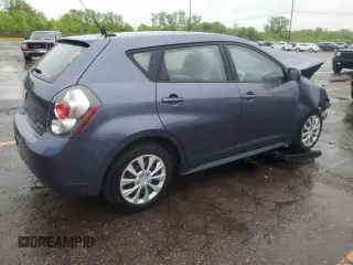 2009 Pontiac Vibe 1SA with VIN 5Y2SP67899Z469650, listed as a Copart auction lot 56767665 with 58,563 mi miles and Clean title. Bid and sale history available at DreamBid. Image 3.
