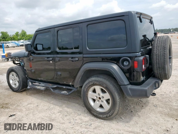 2022 Jeep Wrangler Unlimited Sport S z VIN 1C4HJXDG5NW180130, wystawiony jako Copart lot #59883815 z przebiegiem 47 625 mil mil oraz Czysty tytuł • Clean title. Historia ofert i sprzedaży dostępna na DreamBid. Obrazek 2.