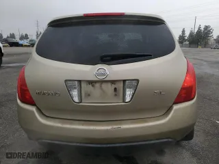 2005 Nissan Murano SE with VIN JN8AZ08T35W327638, listed as a Copart auction lot 50277855 with 238,217 mi miles and Salvage Title. Bid and sale history available at carsss.com. Image 6.