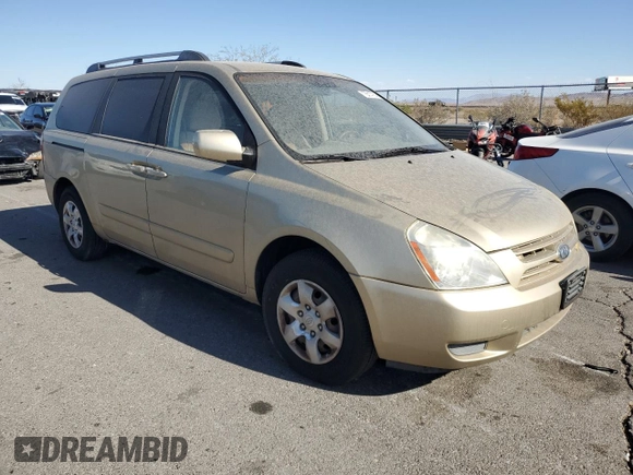 2008 Kia Sedona EX with VIN KNDMB233286219063, listed as a Copart auction lot 73514184 with 153,044 mi miles and Clean Title. Bid and sale history available at carsss.com. Image 4.
