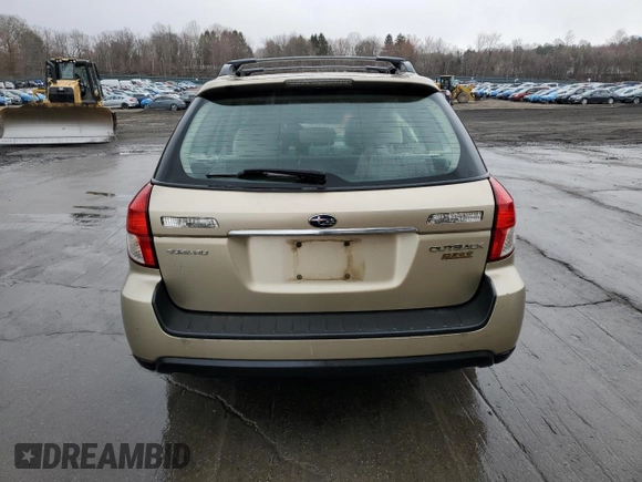 2009 Subaru Outback Special Edtn with VIN 4S4BP61C697348045, listed as a Copart auction lot 52575185 with 0 mi miles and Salvage Title. Bid and sale history available at carsss.com. Image 6.