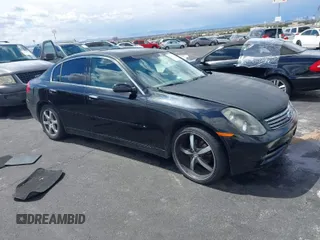 2003 Infiniti G35 with VIN JNKCV51E73M319199, listed as a IAAI auction lot 41953183 with 182,240 mi miles and . Bid and sale history available at DreamBid. Image 1.