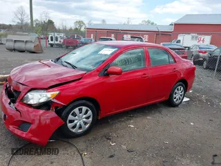 2009 Toyota Corolla with VIN 2T1BU40E09C170961, listed as a IAAI auction lot 42033860 with 192,899 mi miles and . Bid and sale history available at DreamBid. Image 2.