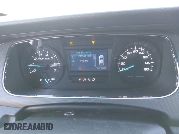 2019 Ford Police Interceptor Sedan with VIN 1FAHP2MK7KG108850, listed as a IAAI auction lot 41739656 with 62,421 mi miles. Bid and sale history available at carsss.com. Image 7.