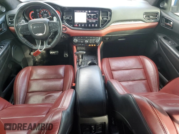 2021 Dodge Durango SRT Hellcat with VIN 1C4SDJH91MC643158, listed as a Copart auction lot 42812575 with 51,065 mi miles and Salvage Title. Bid and sale history available at DreamBid. Image 8.