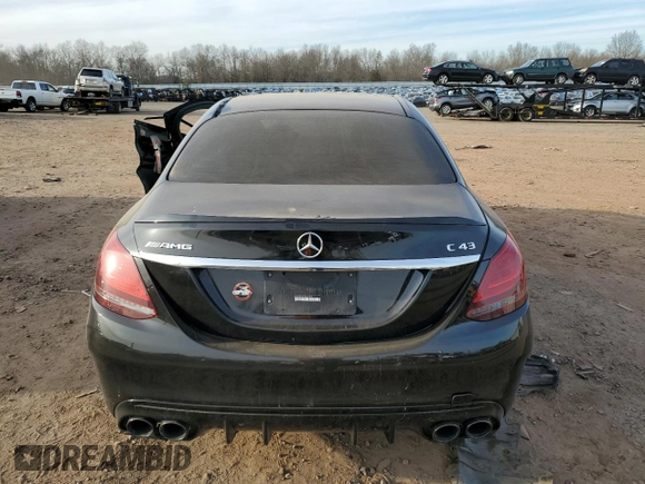 2021 Mercedes-Benz C 43 AMG z VIN W1KWF6EB7MR635522, wystawiony jako Copart lot #44159474 z przebiegiem Nie podano mil oraz . Historia ofert i sprzedaży dostępna na DreamBid. Obrazek 6.