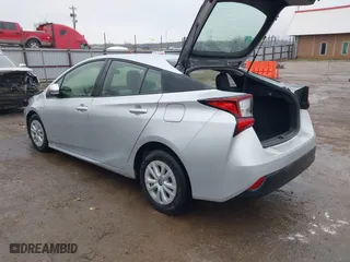 2019 Toyota Prius L Eco with VIN JTDKARFU3K3081100, listed as a IAAI auction lot 38896610 with 79,542 mi miles. Bid and sale history available at carsss.com. Image 3.