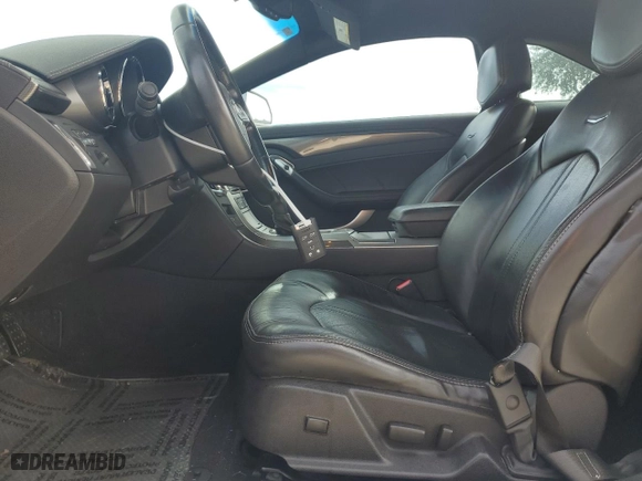 2011 Cadillac CTS Coupe Performance with VIN 1G6DJ1ED5B0109222, listed as a Copart auction lot 75389434 with 137,292 mi miles and Salvage Title. Bid and sale history available at carsss.com. Image 7.