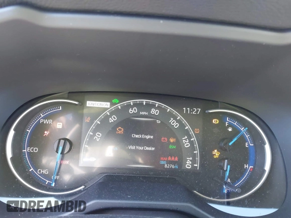 2024 Toyota RAV4 Hybrid XLE Premium with VIN 4T3B6RFVXRU166145, listed as a IAAI auction lot 41310813 with 8,276 mi miles and . Bid and sale history available at DreamBid. Image 7.