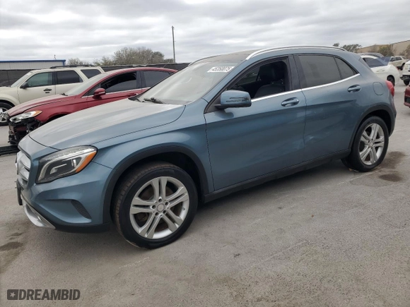 2015 Mercedes-Benz GLA-Class GLA 250 with VIN WDCTG4GB6FJ103508, listed as a Copart auction lot 45350075 with NaN miles and Clean Title. Bid and sale history available at carsss.com. Image 1.