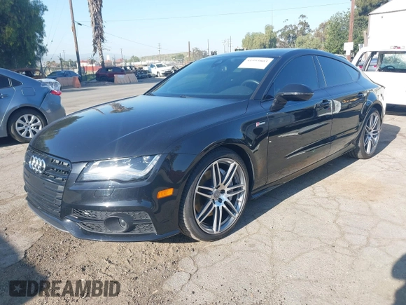 2014 Audi A7 Prestige with VIN WAU2GAFC2EN081411, listed as a IAAI auction lot 41993803 with 66,008 mi miles and . Bid and sale history available at DreamBid. Image 2.