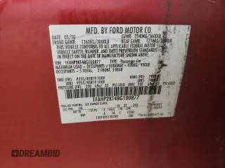 2011 Ford Taurus SHO with VIN 1FAHP2KT4BG100877, listed as a Copart auction lot 44029645 with 153,661 mi miles and Salvage Title. Bid and sale history available at DreamBid. Image 14.