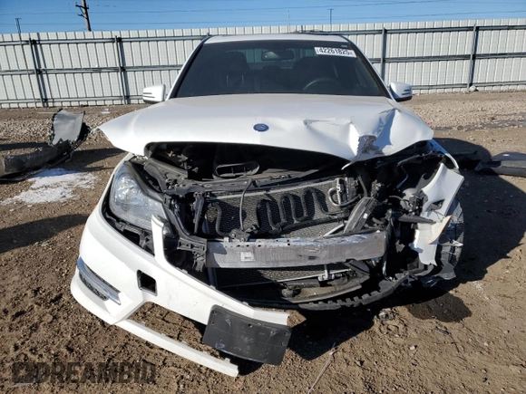 2013 Mercedes-Benz C 300 Sport with VIN WDDGF8AB5DA793569, listed as a Copart auction lot 42261825 with Not provided miles and Salvage title. Bid and sale history available at DreamBid. Image 5.