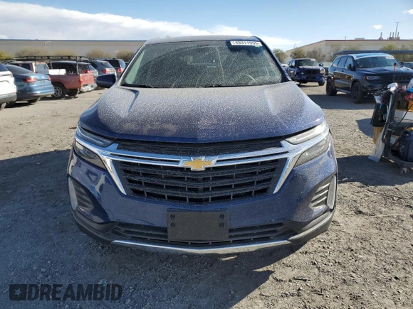 2023 Chevrolet Equinox LT with VIN 3GNAXTEG1PL198163, listed as a Copart auction lot 49311955 with 34,572 mi miles and Salvage title. Bid and sale history available at DreamBid. Image 5.