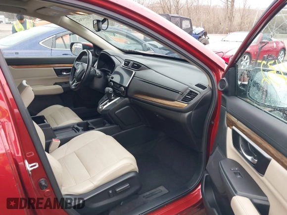 2018 Honda CR-V EX-L with VIN 5J6RW2H82JL001043, listed as a IAAI auction lot 41892432 with 91,751 mi miles. Bid and sale history available at carsss.com. Image 5.