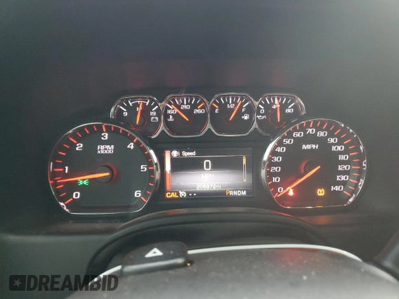 2015 GMC Yukon XL SLT with VIN 1GKS1HKC8FR667578, listed as a Copart auction lot 44916135 with 206,872 mi miles and Salvage Title. Bid and sale history available at carsss.com. Image 9.