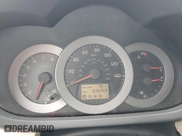 2008 Toyota RAV4 Limited with VIN JTMBK31V785069510, listed as a Copart auction lot 59677975 with 158,269 mi miles and Clean title. Bid and sale history available at DreamBid. Image 9.