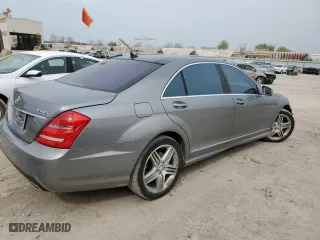 2012 Mercedes-Benz S-Class S 550 with VIN WDDNG9EB2CA436045, listed as a Copart auction lot 51347125 with 125,107 mi miles and Salvage Title. Bid and sale history available at carsss.com. Image 3.