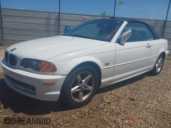 2002 BMW 3 Series 325Ci z VIN WBABS33442PG83320, wystawiony jako IAAI lot #42551040 z przebiegiem 98 189 mil mil oraz . Historia ofert i sprzedaży dostępna na DreamBid. Obrazek 2.