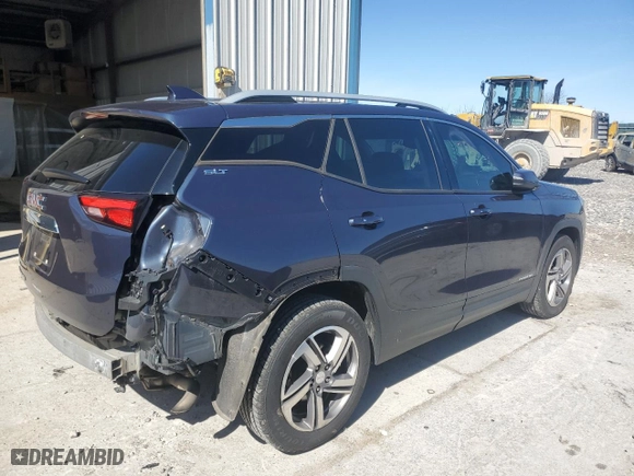 2018 GMC Terrain SLT with VIN 3GKALPEV9JL271348, listed as a Copart auction lot 47845945 with 149,037 mi miles and Salvage Title. Bid and sale history available at carsss.com. Image 3.