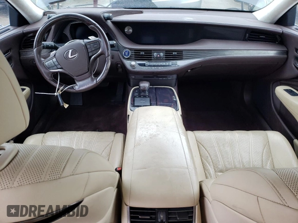 2018 Lexus LS z VIN JTHCY1FF1J5001281, wystawiony jako Copart lot #45752233 z przebiegiem 54 158 mil mil oraz . Historia ofert i sprzedaży dostępna na DreamBid. Obrazek 8.