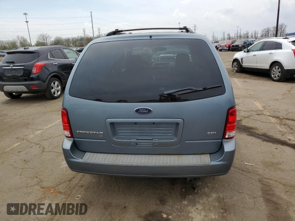2004 Ford Freestar SEL z VIN 2FMZA52274BB08535, wystawiony jako Copart lot #53969625 z przebiegiem 129 043 mil mil oraz Czysty tytuł • Clean title. Historia ofert i sprzedaży dostępna na DreamBid. Obrazek 6.