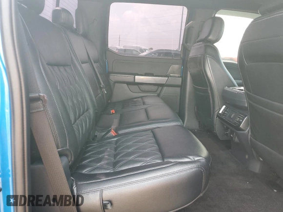 2021 Ford F-150 XL with VIN 1FTFW1E58MKE48631, listed as a Copart auction lot 61409595 with 36,388 mi miles and Salvage title. Bid and sale history available at DreamBid. Image 10.