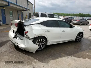 2017 Nissan Maxima SV with VIN 1N4AA6AP0HC389898, listed as a Copart auction lot 53462465 with 151,096 mi miles and Salvage Title. Bid and sale history available at carsss.com. Image 3.
