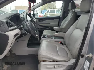 2020 Honda Odyssey EX-L with VIN 5FNRL6H77LB014535, listed as a Copart auction lot 52105275 with 112,542 mi miles and Salvage Title. Bid and sale history available at carsss.com. Image 7.