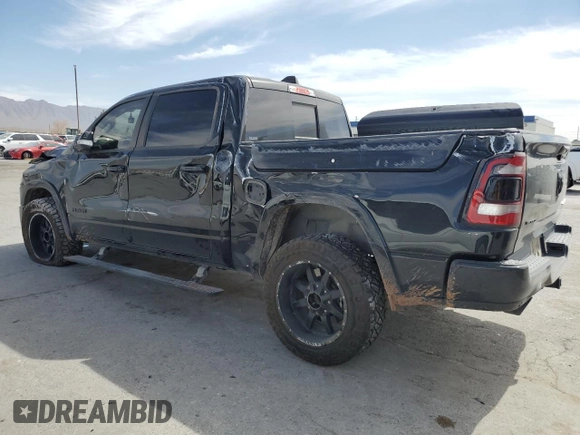 2020 Ram 1500 Limited with VIN 1C6SRFHT7LN382736, listed as a Copart auction lot 47608955 with 100,041 mi miles and Salvage Title. Bid and sale history available at carsss.com. Image 2.