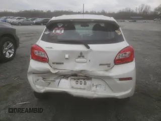 2018 Mitsubishi Mirage SE с VIN ML32A4HJ1JH010536, выставлен на аукционе Copart как лот 49791695 с пробегом 93 899 миль миль и Списание • Salvage title. История ставок и продаж доступна на DreamBid. Изображение 6.