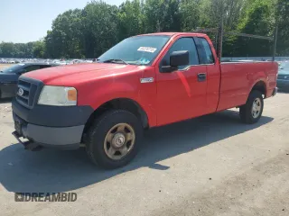 2005 Ford F-150 XL with VIN 1FTRF14W25NA82494, listed as a Copart auction lot 63276715 with 95,651 mi miles and Clean title. Bid and sale history available at DreamBid. Image 1.