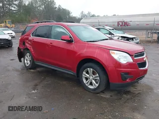 2015 Chevrolet Equinox LT with VIN 2GNALBEK2F6392875, listed as a IAAI auction lot 41185200 with 42,186 mi miles. Bid and sale history available at carsss.com. Image 1.