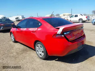 2016 Dodge Dart SE with VIN 1C3CDFAA1GD644030, listed as a IAAI auction lot 41656703 with 145,396 mi miles. Bid and sale history available at carsss.com. Image 3.